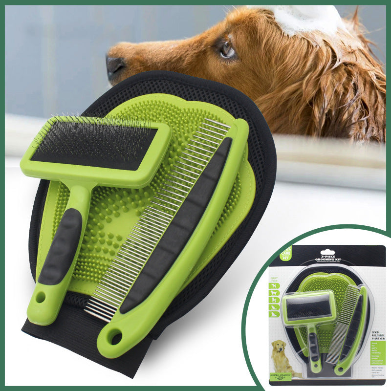 Kit per la toelettatura 3-in-1 FurCare per animali domestici