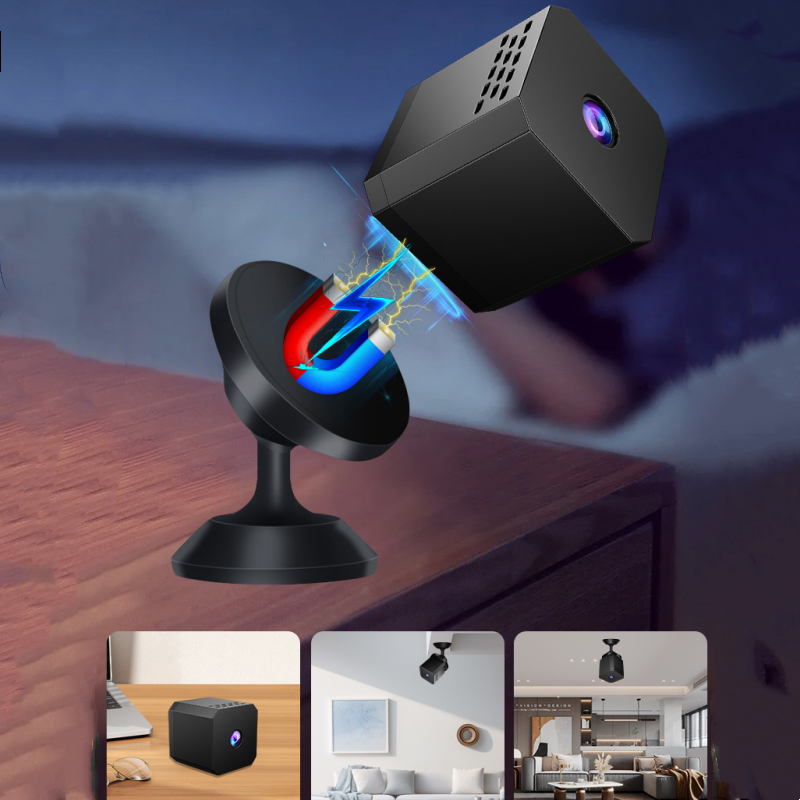 4K Mini WLAN-Sicherheitskamera