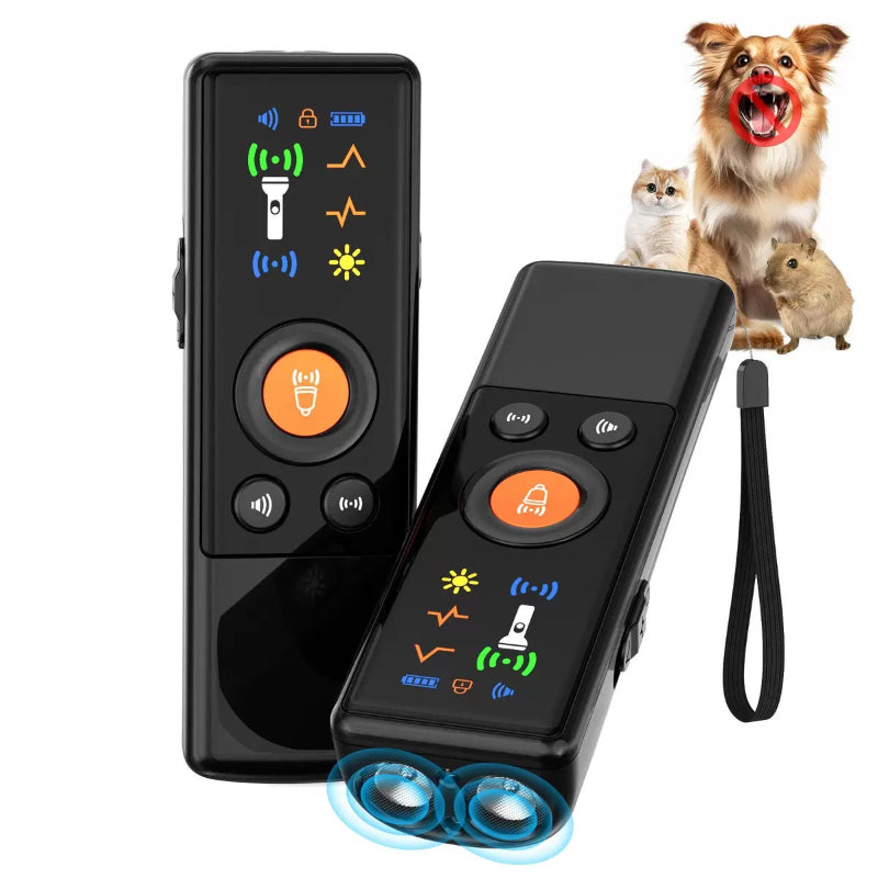Dispositivo intelligente ad ultrasuoni per l'addestramento dei cani