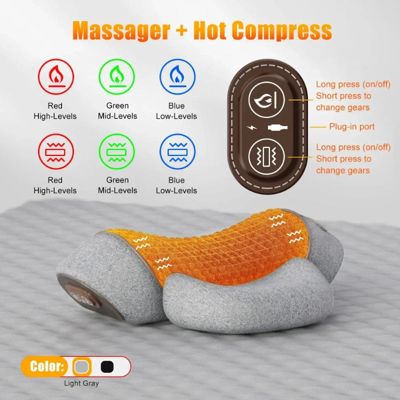 Cuscino Massaggiante Shiatsu Riscaldato