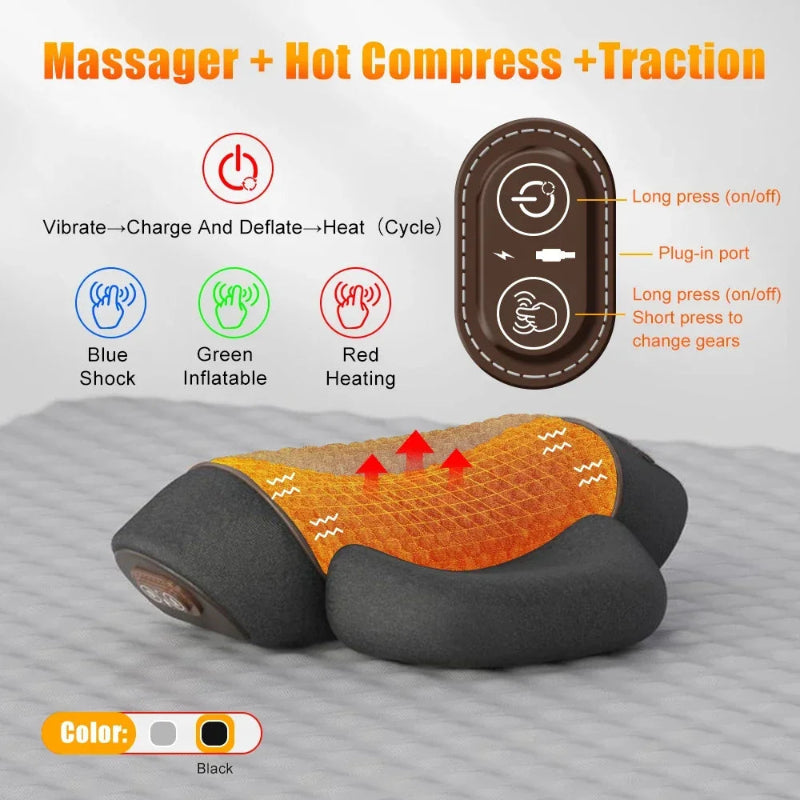 Cuscino Massaggiante Shiatsu Riscaldato
