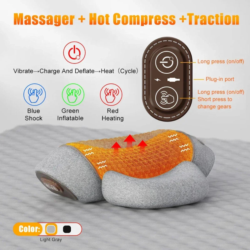 Cuscino Massaggiante Shiatsu Riscaldato