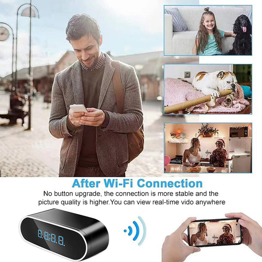 Mini-Alarm-Spionkamera WiFi HD 4K