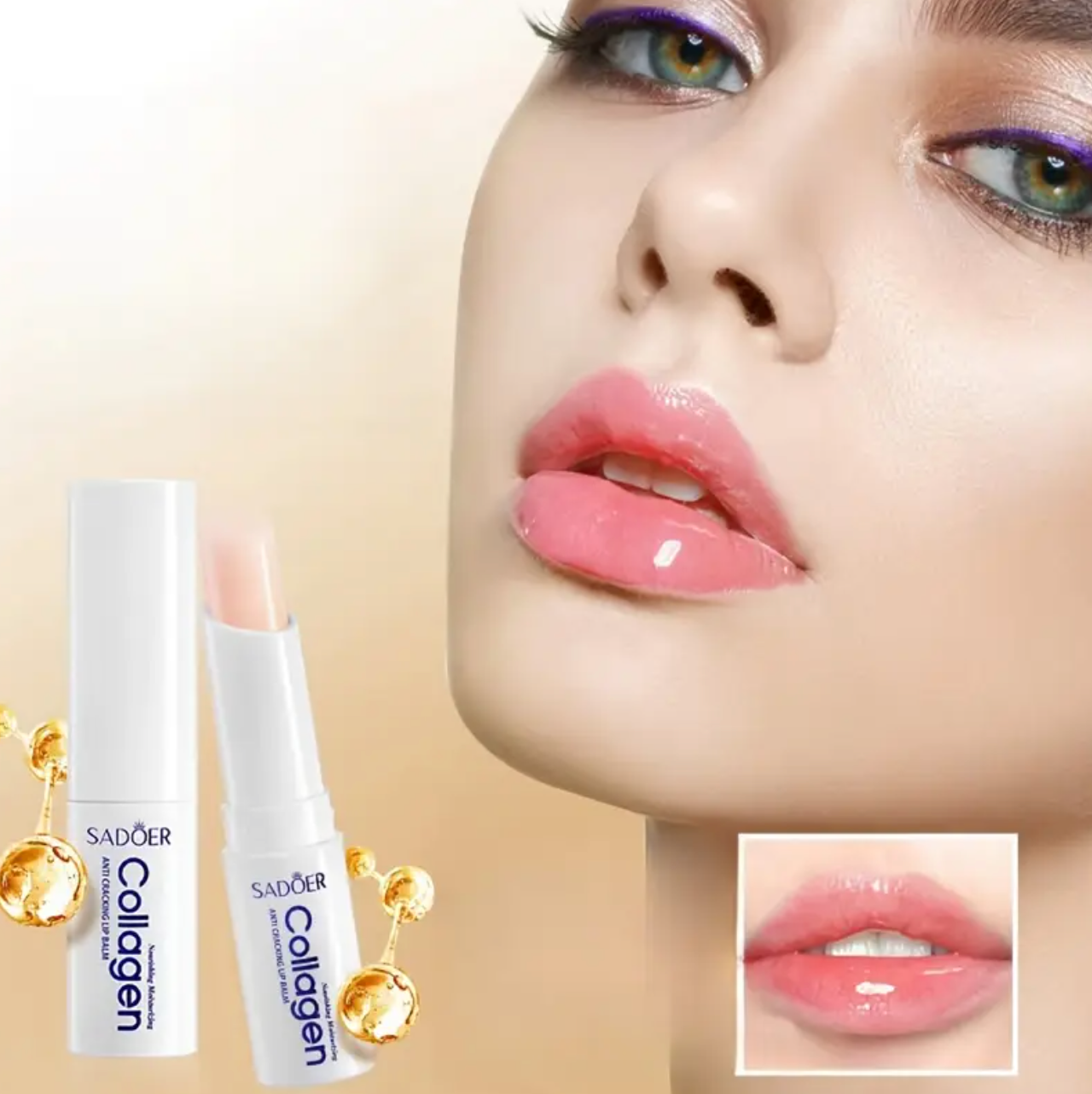 Collageen lippenbalsem