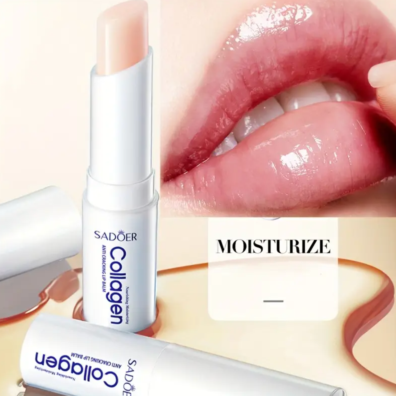 Collageen lippenbalsem