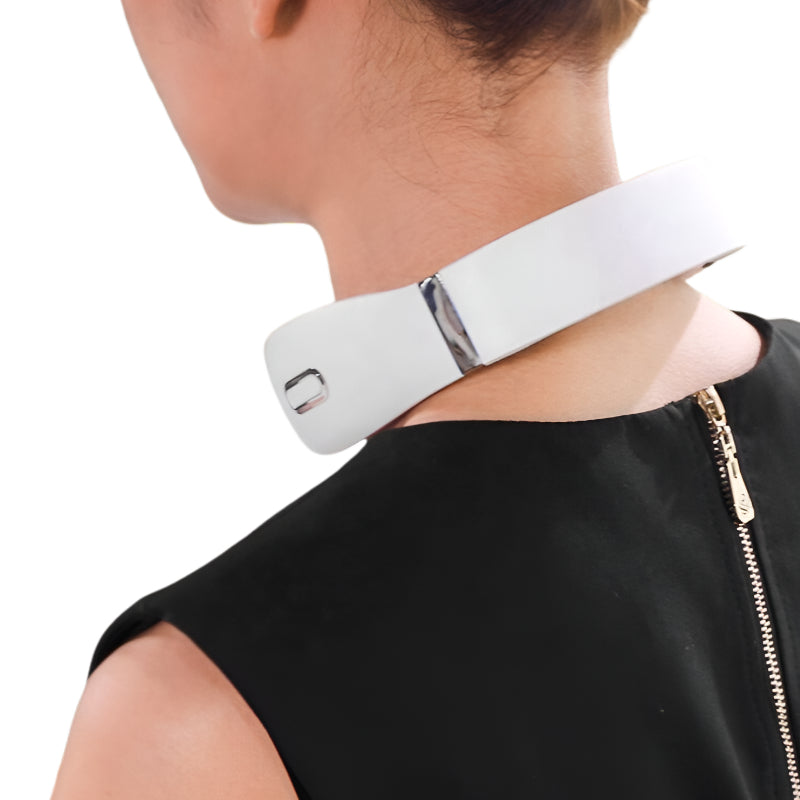 Massaggiatore per il collo intelligente con terapia a calore e impulsi