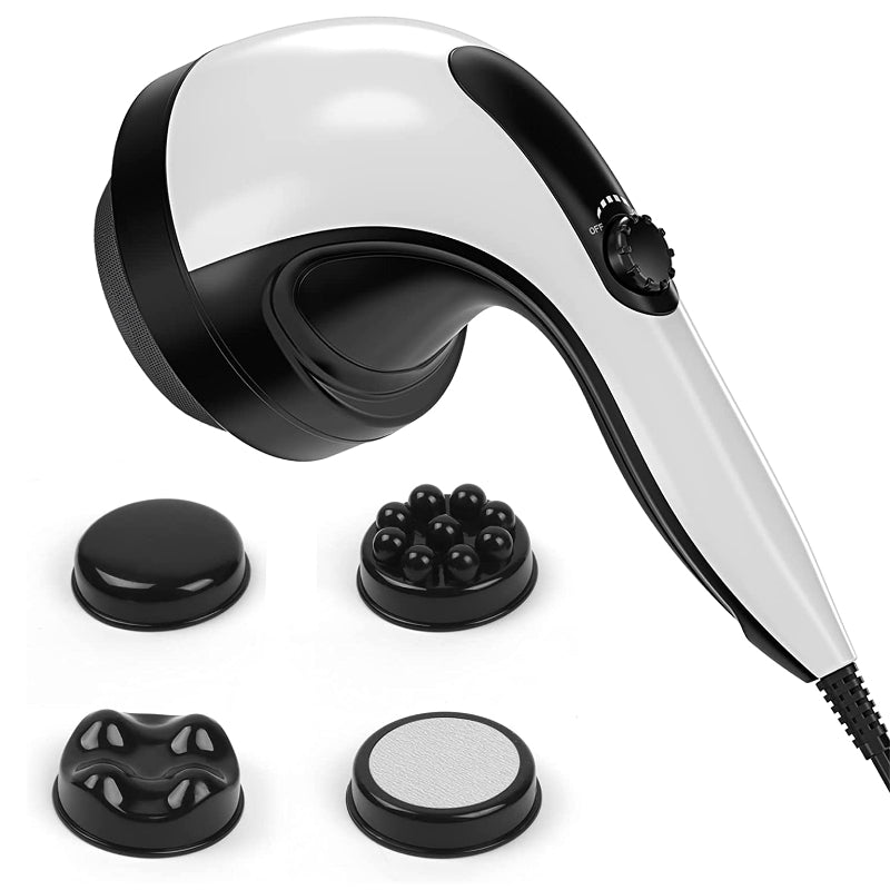 Multi-attachment helkropsmassager