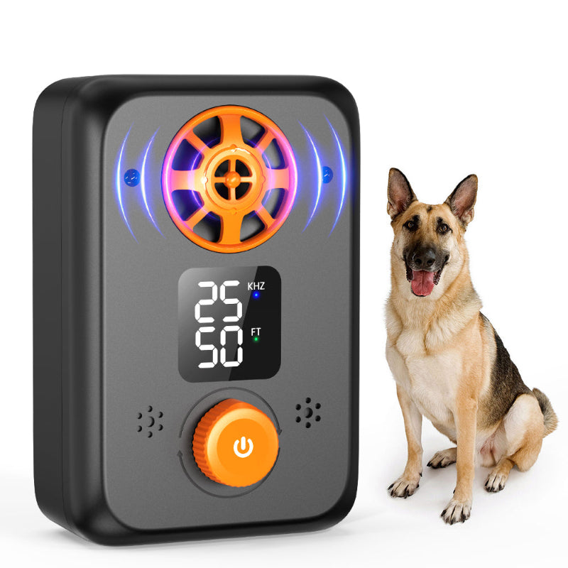 Dispositivo ad Ultrasuoni per il Controllo dell’Abbaio del Cane con Display LED