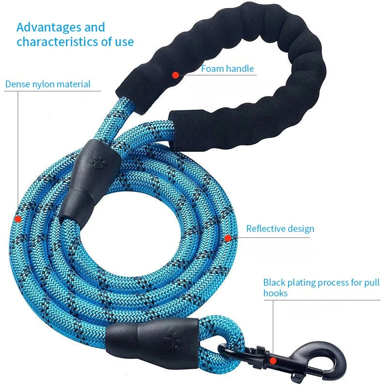 Guinzaglio in corda resistente PawGrip