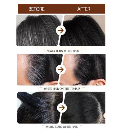 Haarverfstift, bedekt grijs haar snel, langdurige kleuring.