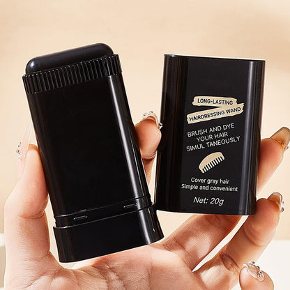 Haarverfstift, bedekt grijs haar snel, langdurige kleuring.