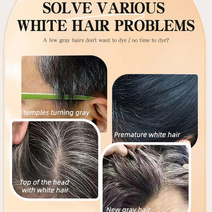 Haarverfstift, bedekt grijs haar snel, langdurige kleuring.