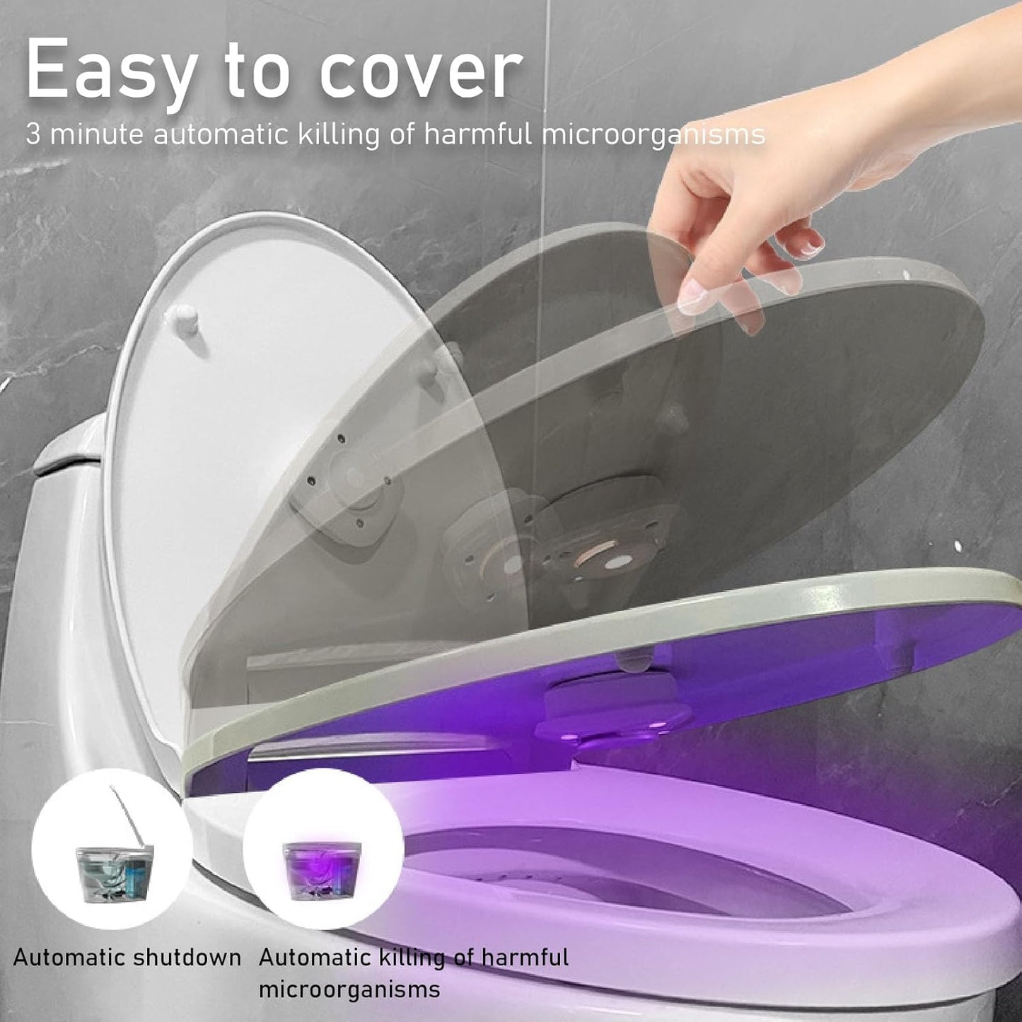 (2 Units) UV-toiletsterilisator