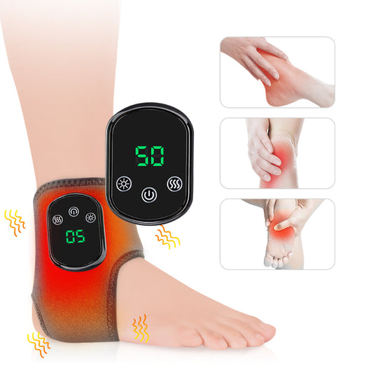 Intelligente beheizte Knöchel- und Fußmassagewickel