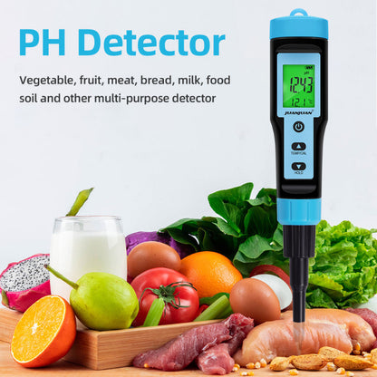 Tester digitale per la qualità di cibo e acqua