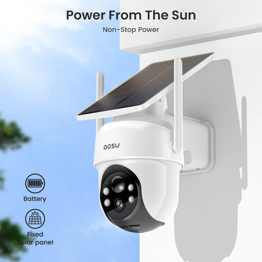 Telecamera di sicurezza solare
