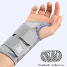 1 STUK Flexibele spalk pols-duim steunbrace voor peesontsteking en artritis, ademende duimbeschermer, geschikt voor rechter- en linkerhand