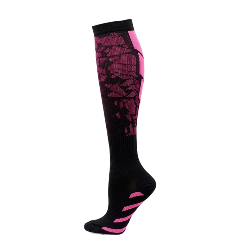 6-pak profesjonalnych sportowych skarpet kompresyjnych, łagodzących zmęczenie mięśni łydek