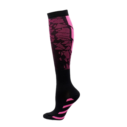 6-pak profesjonalnych sportowych skarpet kompresyjnych, łagodzących zmęczenie mięśni łydek