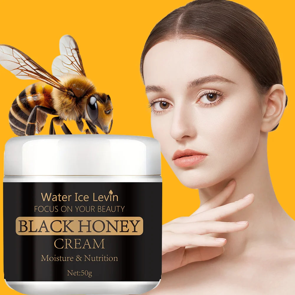 Crema Antirughe al Miele Nero con Idratazione e Riparazione della Pelle