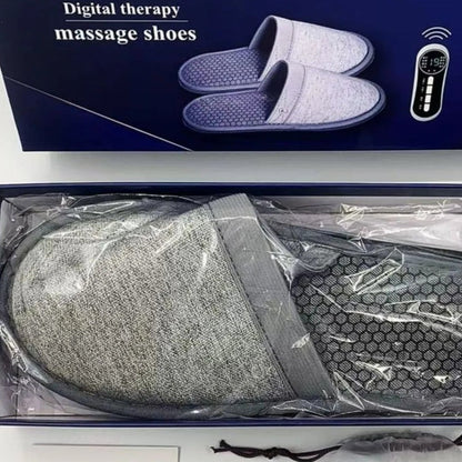 Pantofole EMS per Massaggio Massaggiatore Plantare con Elettroterapia
