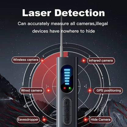 Hidden Camera Detector, Infrared Scanning, GPS & Eavesdropping Detection
