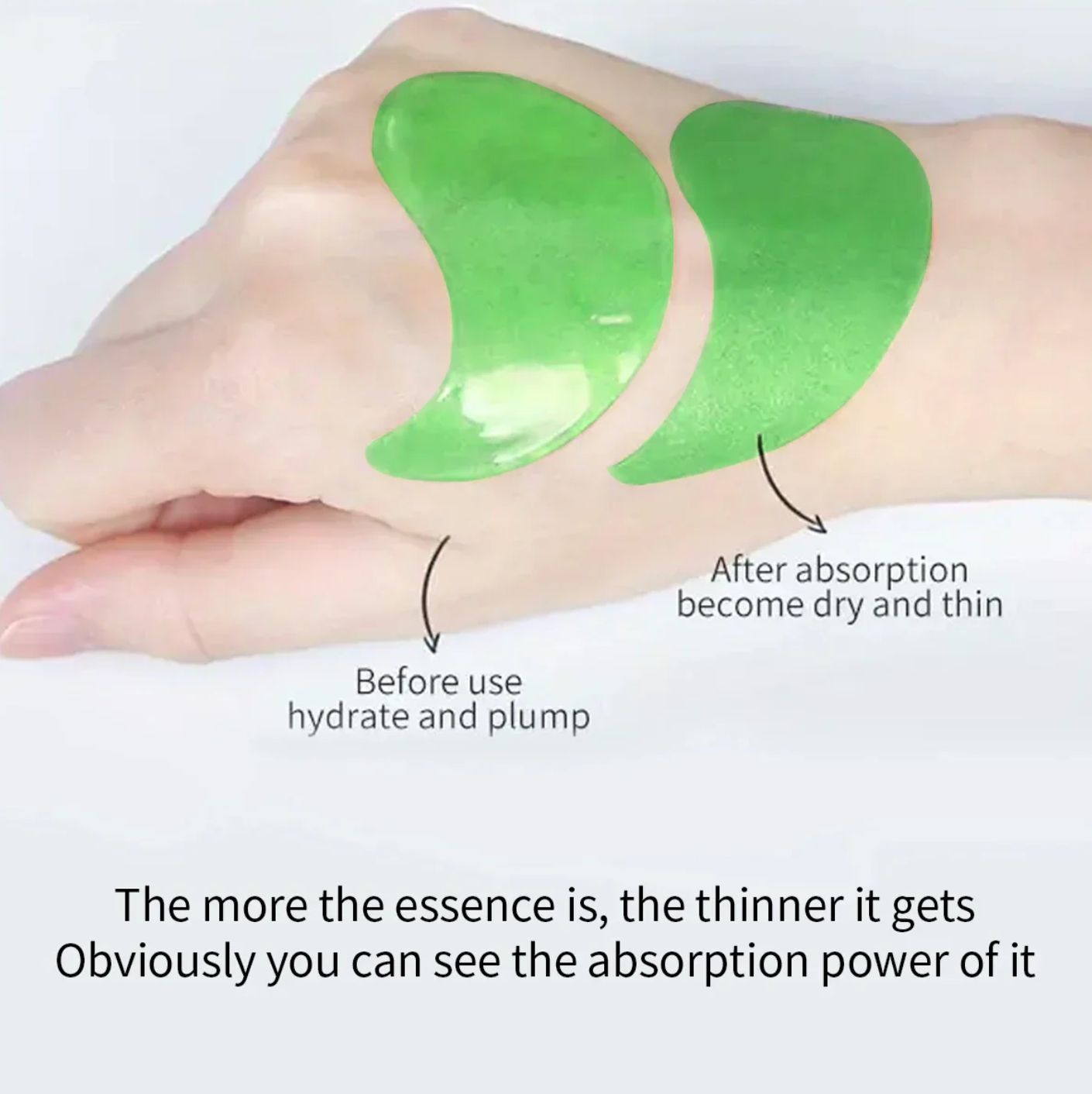Aloe Vera Øjenmaske