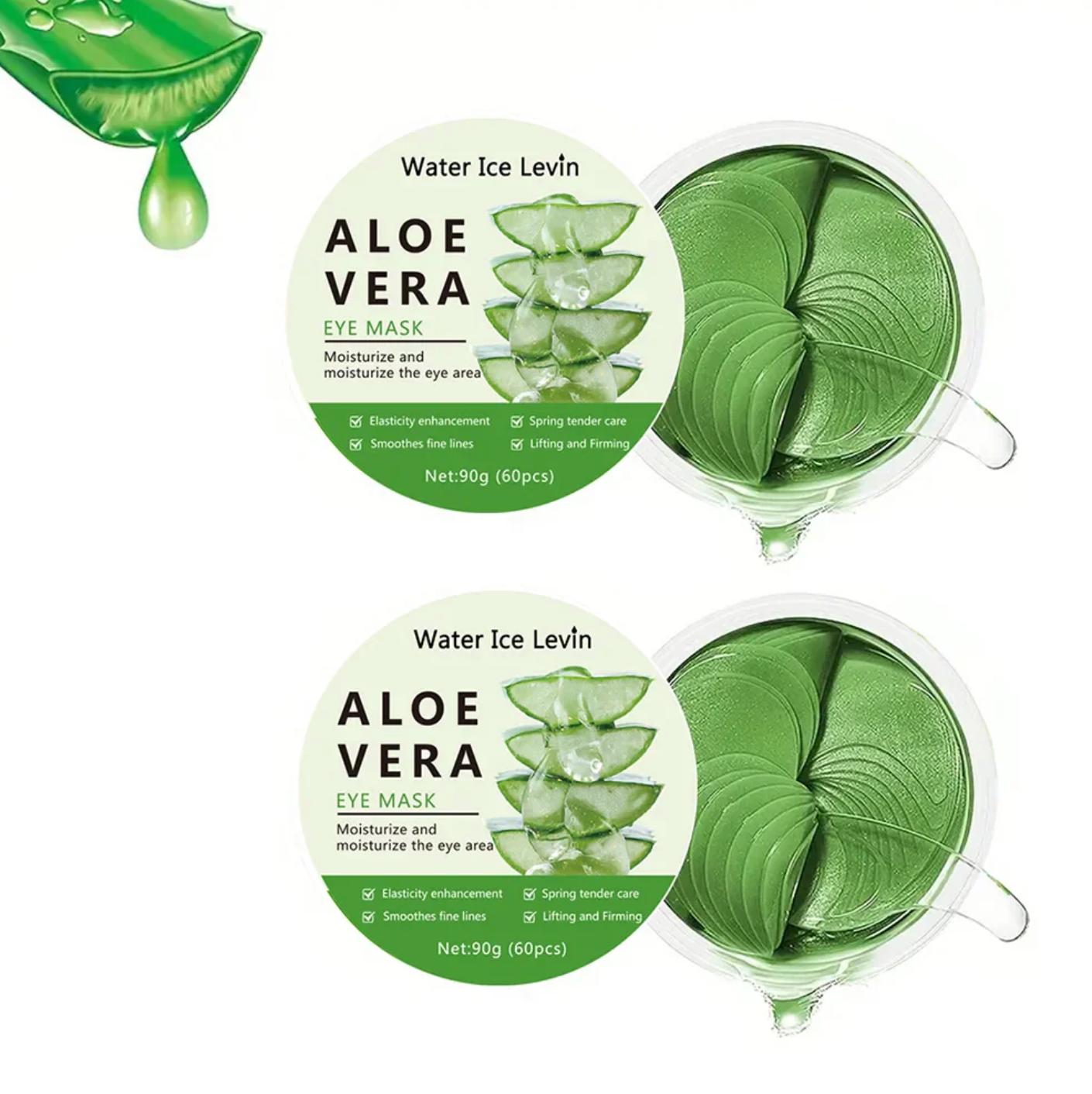 Aloe Vera Øjenmaske