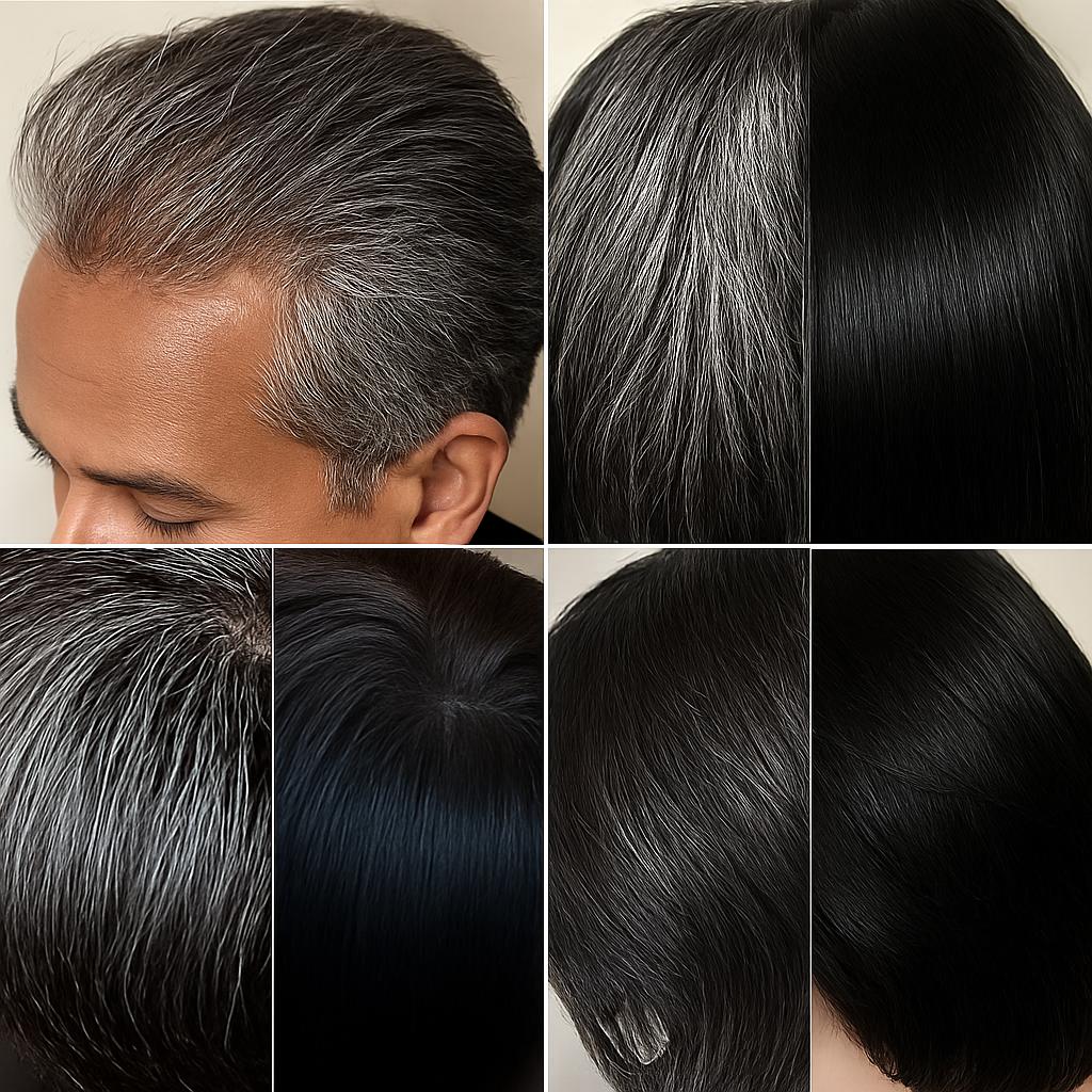 Haarverfstift, bedekt grijs haar snel, langdurige kleuring.